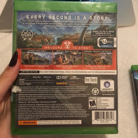 XBOX ONE GAME FARCRY4 limited edition - Picture 2 of 3